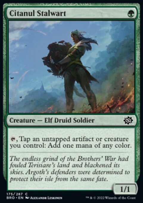 The Brothers' War: Citanul Stalwart