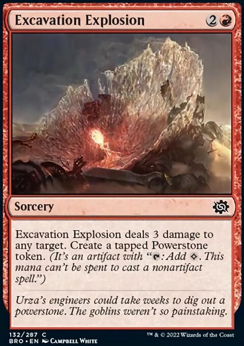The Brothers' War: Excavation Explosion