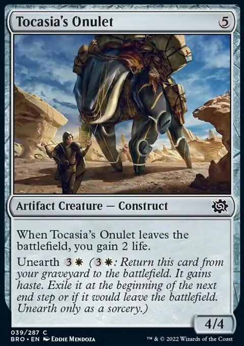 The Brothers' War: Tocasia's Onulet