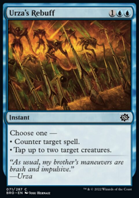 The Brothers' War: Urza's Rebuff
