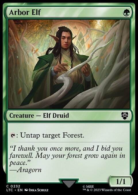 The Lord of the Rings: Tales of Middle-earth Commander Decks: Arbor Elf