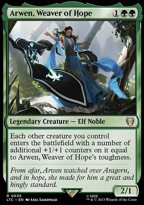 The Lord of the Rings: Tales of Middle-earth Commander Decks: Arwen, Weaver of Hope