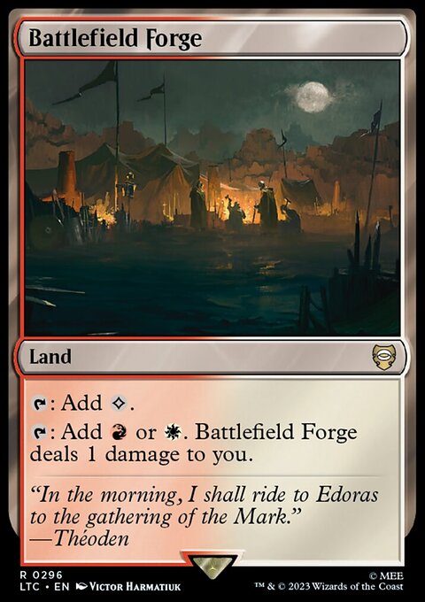 The Lord of the Rings: Tales of Middle-earth Commander Decks: Battlefield Forge