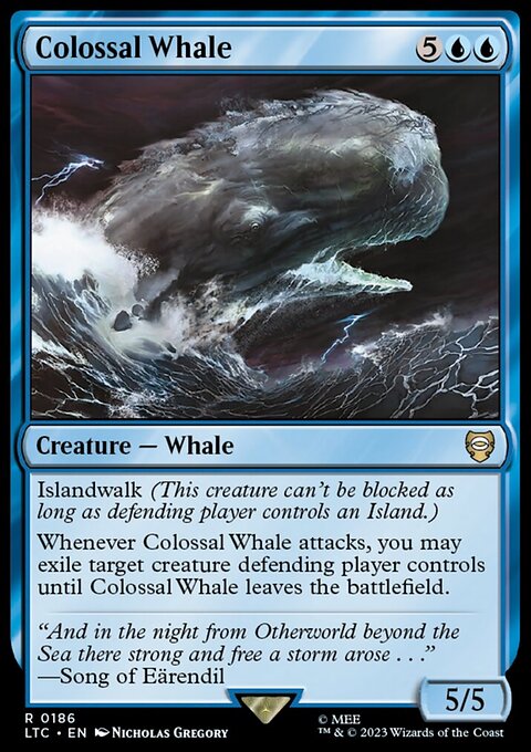The Lord of the Rings: Tales of Middle-earth Commander Decks: Colossal Whale