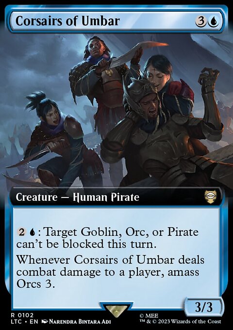 The Lord of the Rings: Tales of Middle-earth Commander Decks: Corsairs of Umbar