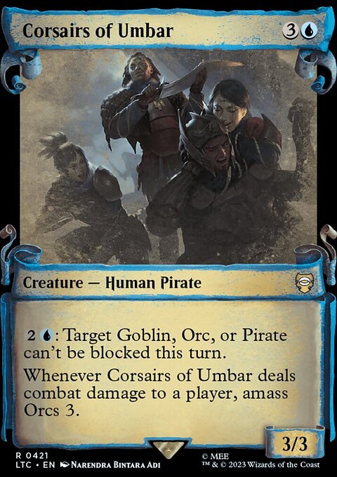 The Lord of the Rings: Tales of Middle-earth Commander Decks: Corsairs of Umbar