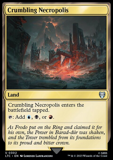 The Lord of the Rings: Tales of Middle-earth Commander Decks: Crumbling Necropolis