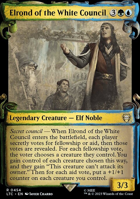 The Lord of the Rings: Tales of Middle-earth Commander Decks: Elrond of the White Council