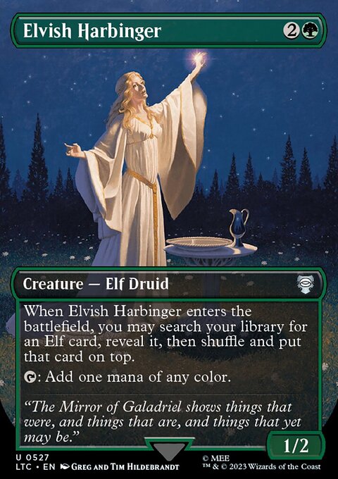 The Lord of the Rings: Tales of Middle-earth Commander Decks: Elvish Harbinger
