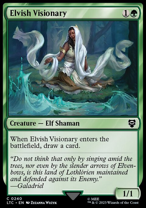 The Lord of the Rings: Tales of Middle-earth Commander Decks: Elvish Visionary