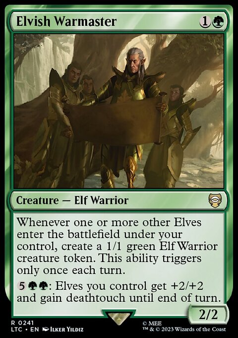 The Lord of the Rings: Tales of Middle-earth Commander Decks: Elvish Warmaster
