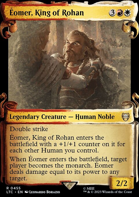 The Lord of the Rings: Tales of Middle-earth Commander Decks: Éomer, King of Rohan