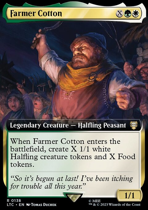 The Lord of the Rings: Tales of Middle-earth Commander Decks: Farmer Cotton