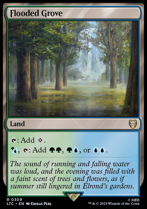 The Lord of the Rings: Tales of Middle-earth Commander Decks: Flooded Grove