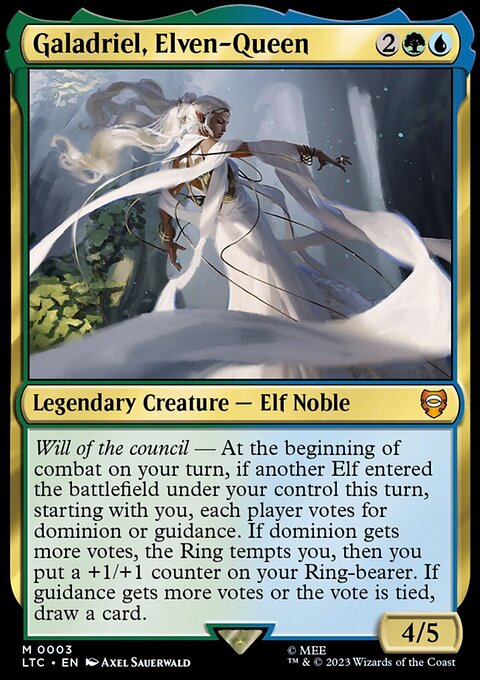 The Lord of the Rings: Tales of Middle-earth Commander Decks: Galadriel, Elven-Queen