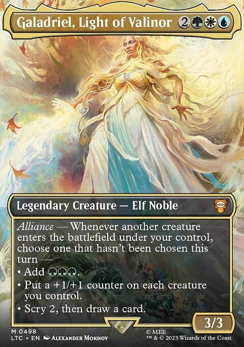 The Lord of the Rings: Tales of Middle-earth Commander Decks: Galadriel, Light of Valinor