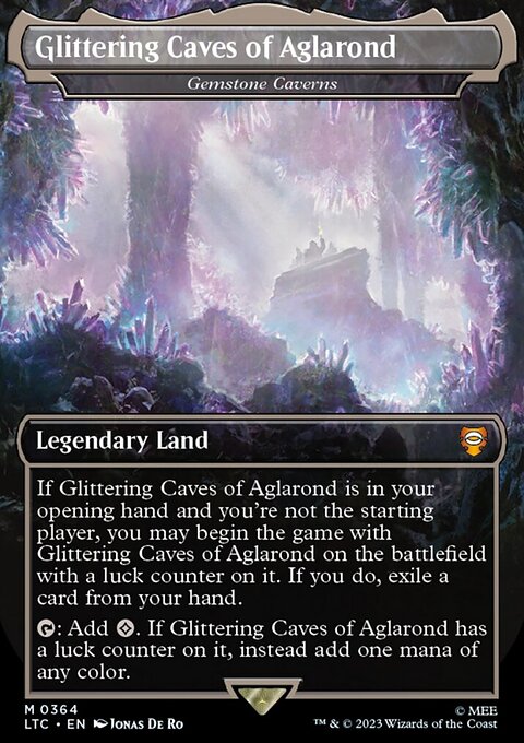 The Lord of the Rings: Tales of Middle-earth Commander Decks: Gemstone Caverns