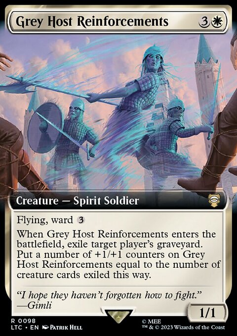 The Lord of the Rings: Tales of Middle-earth Commander Decks: Grey Host Reinforcements