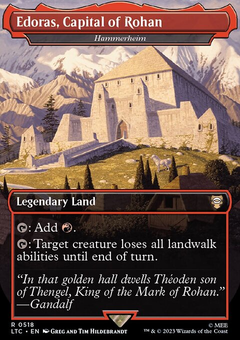 The Lord of the Rings: Tales of Middle-earth Commander Decks: Hammerheim