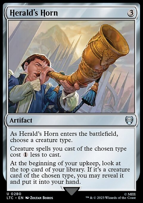 The Lord of the Rings: Tales of Middle-earth Commander Decks: Herald's Horn