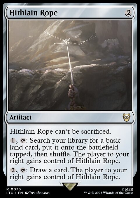 The Lord of the Rings: Tales of Middle-earth Commander Decks: Hithlain Rope