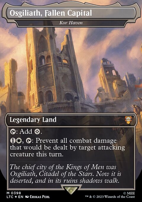 The Lord of the Rings: Tales of Middle-earth Commander Decks: Kor Haven