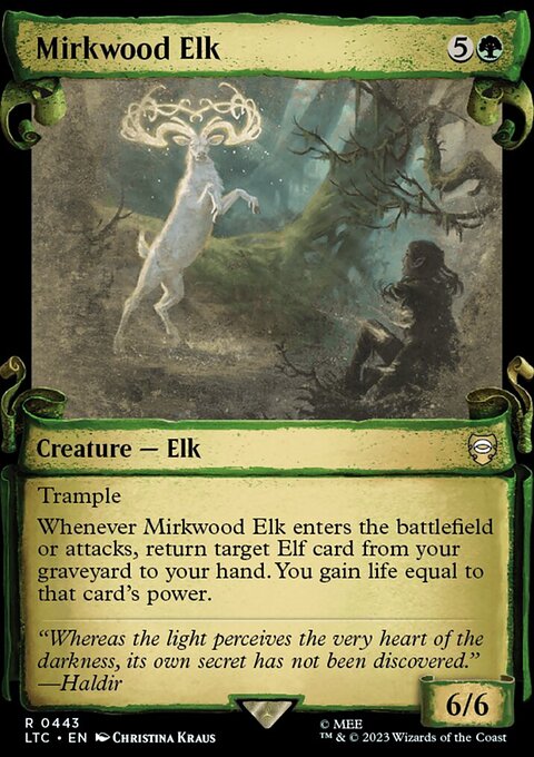 The Lord of the Rings: Tales of Middle-earth Commander Decks: Mirkwood Elk