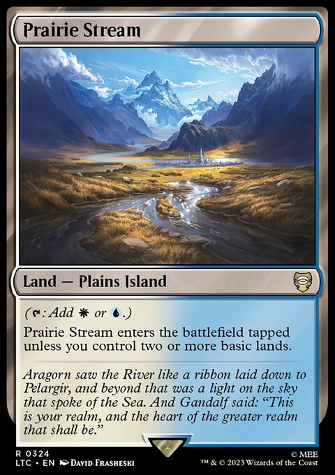 The Lord of the Rings: Tales of Middle-earth Commander Decks: Prairie Stream