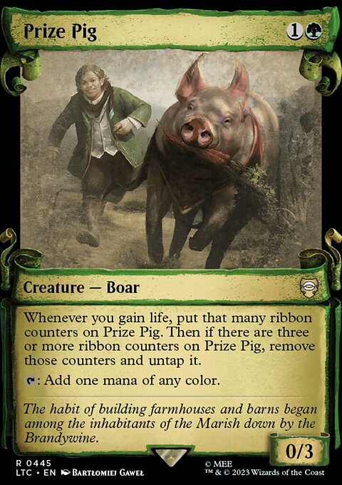 The Lord of the Rings: Tales of Middle-earth Commander Decks: Prize Pig