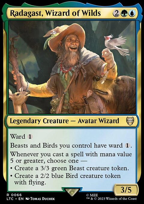 The Lord of the Rings: Tales of Middle-earth Commander Decks: Radagast, Wizard of Wilds