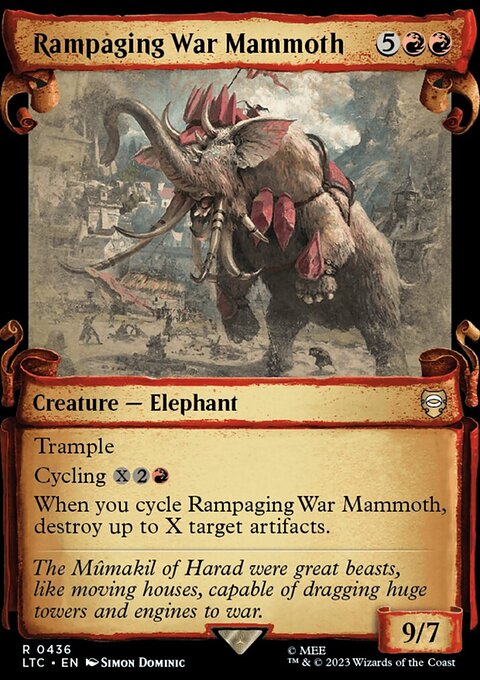 The Lord of the Rings: Tales of Middle-earth Commander Decks: Rampaging War Mammoth