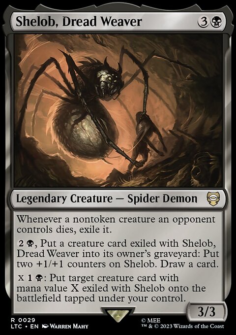The Lord of the Rings: Tales of Middle-earth Commander Decks: Shelob, Dread Weaver