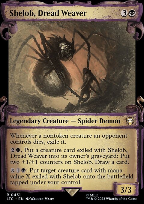 The Lord of the Rings: Tales of Middle-earth Commander Decks: Shelob, Dread Weaver