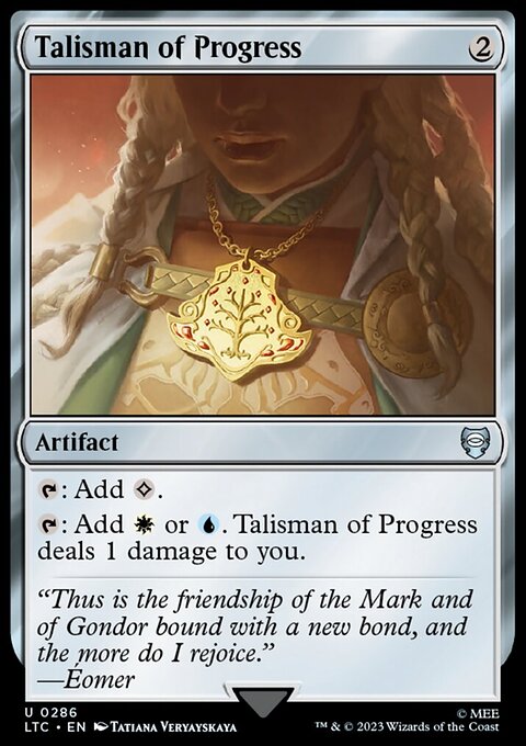 The Lord of the Rings: Tales of Middle-earth Commander Decks: Talisman of Progress