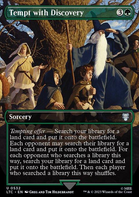 The Lord of the Rings: Tales of Middle-earth Commander Decks: Tempt with Discovery