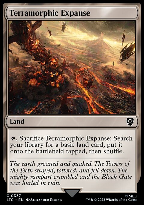 The Lord of the Rings: Tales of Middle-earth Commander Decks: Terramorphic Expanse