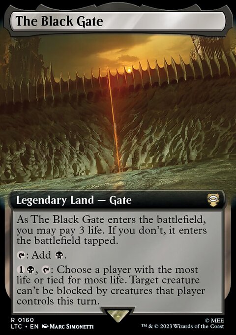 The Lord of the Rings: Tales of Middle-earth Commander Decks: The Black Gate