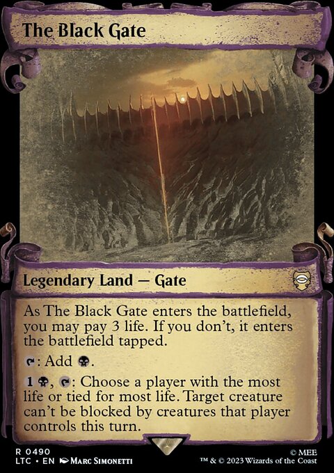 The Lord of the Rings: Tales of Middle-earth Commander Decks: The Black Gate