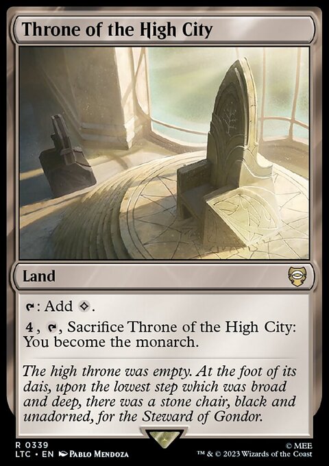 The Lord of the Rings: Tales of Middle-earth Commander Decks: Throne of the High City
