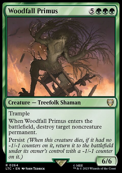 The Lord of the Rings: Tales of Middle-earth Commander Decks: Woodfall Primus
