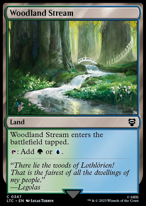 The Lord of the Rings: Tales of Middle-earth Commander Decks: Woodland Stream