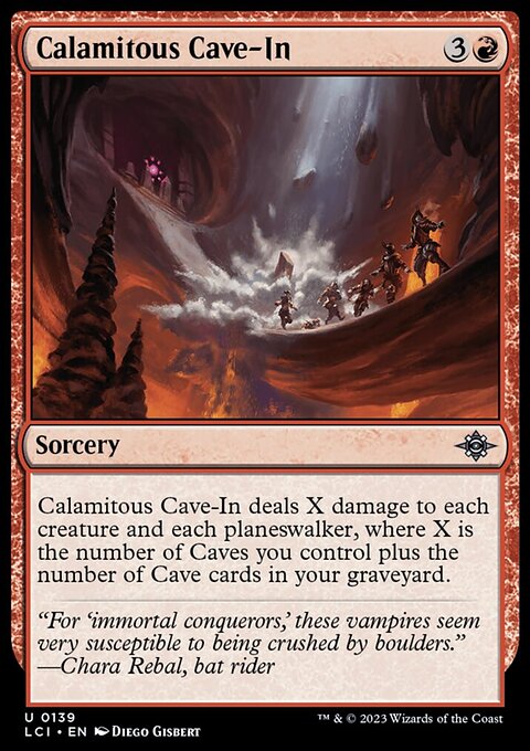 The Lost Caverns of Ixalan: Calamitous Cave-In