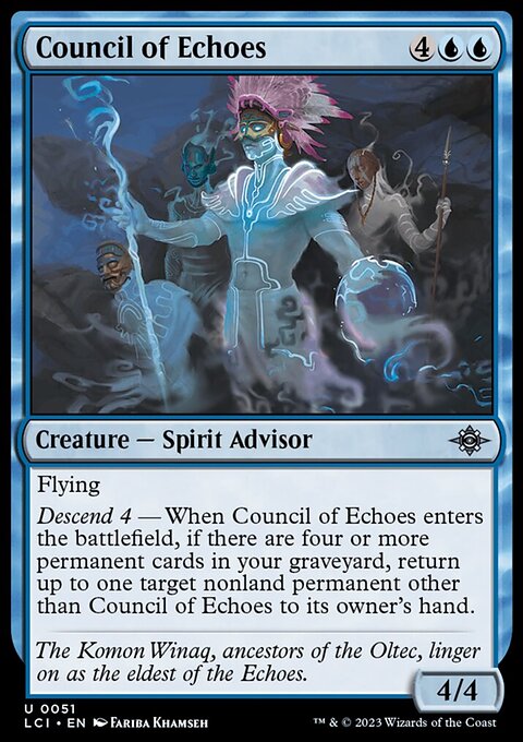 The Lost Caverns of Ixalan: Council of Echoes