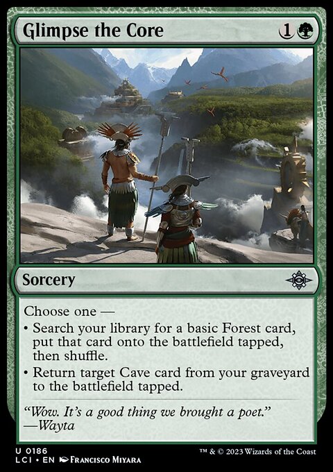 The Lost Caverns of Ixalan: Glimpse the Core