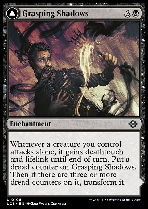 The Lost Caverns of Ixalan: Grasping Shadows // Shadows' Lair
