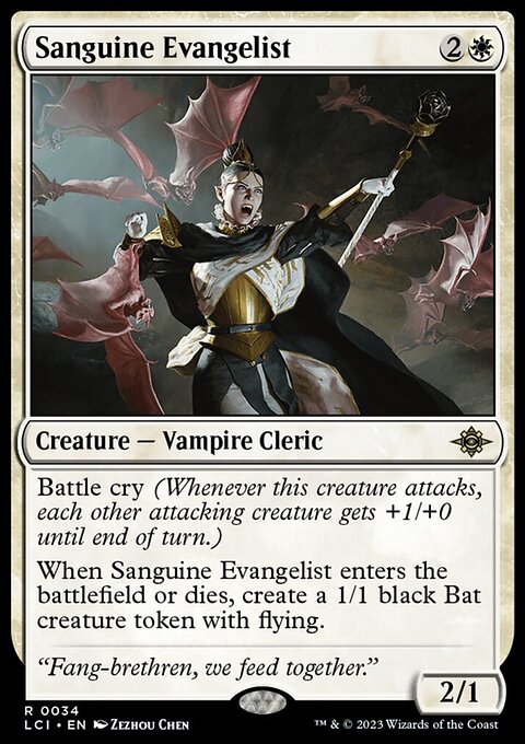 The Lost Caverns of Ixalan: Sanguine Evangelist