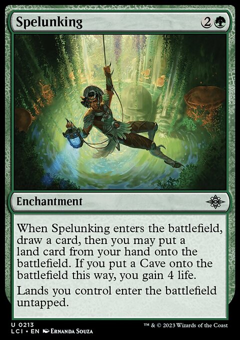 The Lost Caverns of Ixalan: Spelunking