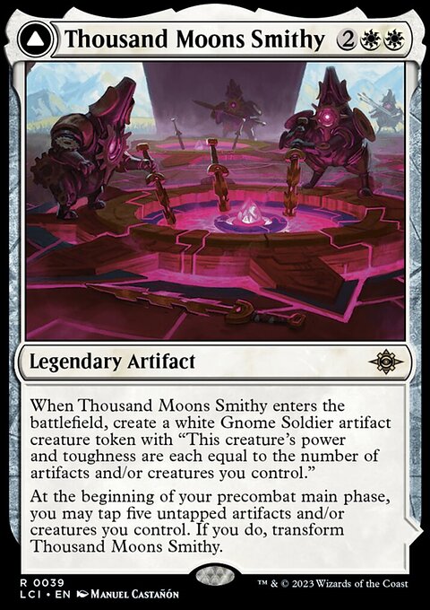 The Lost Caverns of Ixalan: Thousand Moons Smithy // Barracks of the Thousand