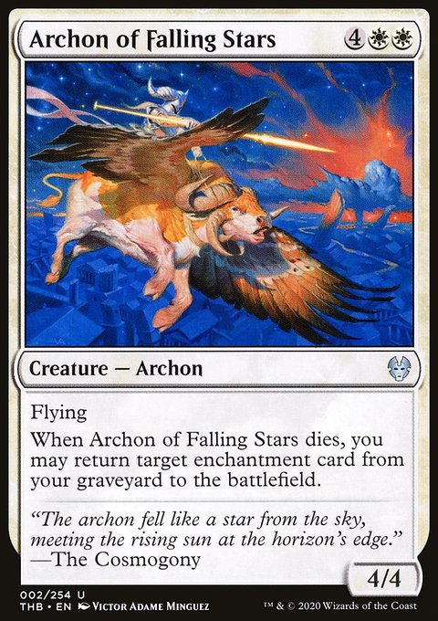 Theros Beyond Death: Archon of Falling Stars