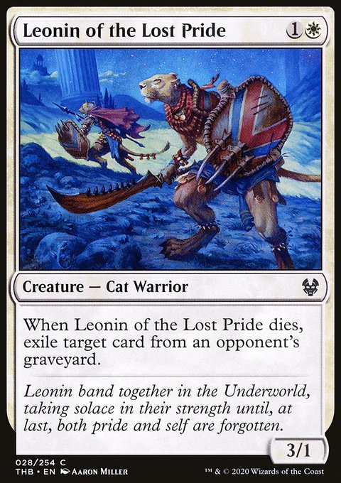 Theros Beyond Death: Leonin of the Lost Pride